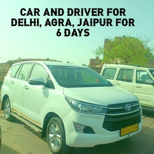 Car Hire  for Delhi Agra Jaipur 