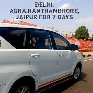 Taxi Hire in Rajasthan for 7 days